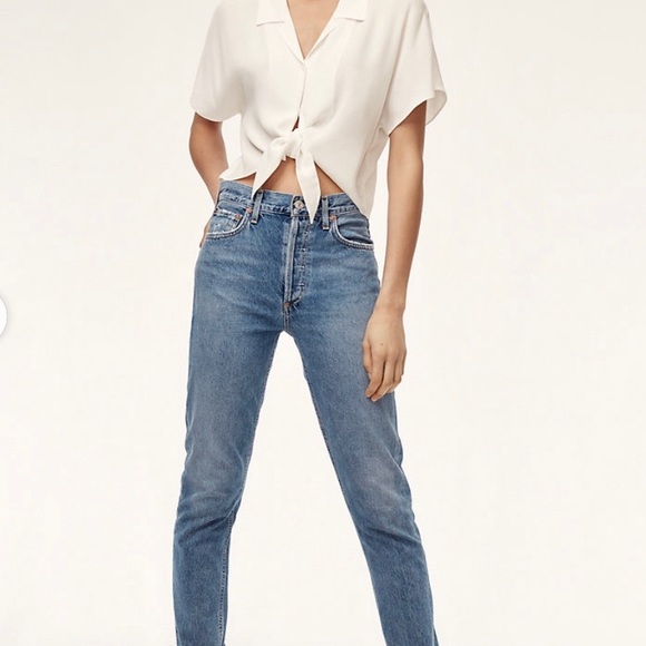 Wilfred Free Tie-front “Huang” Blouse | Aritzia - Picture 3 of 7